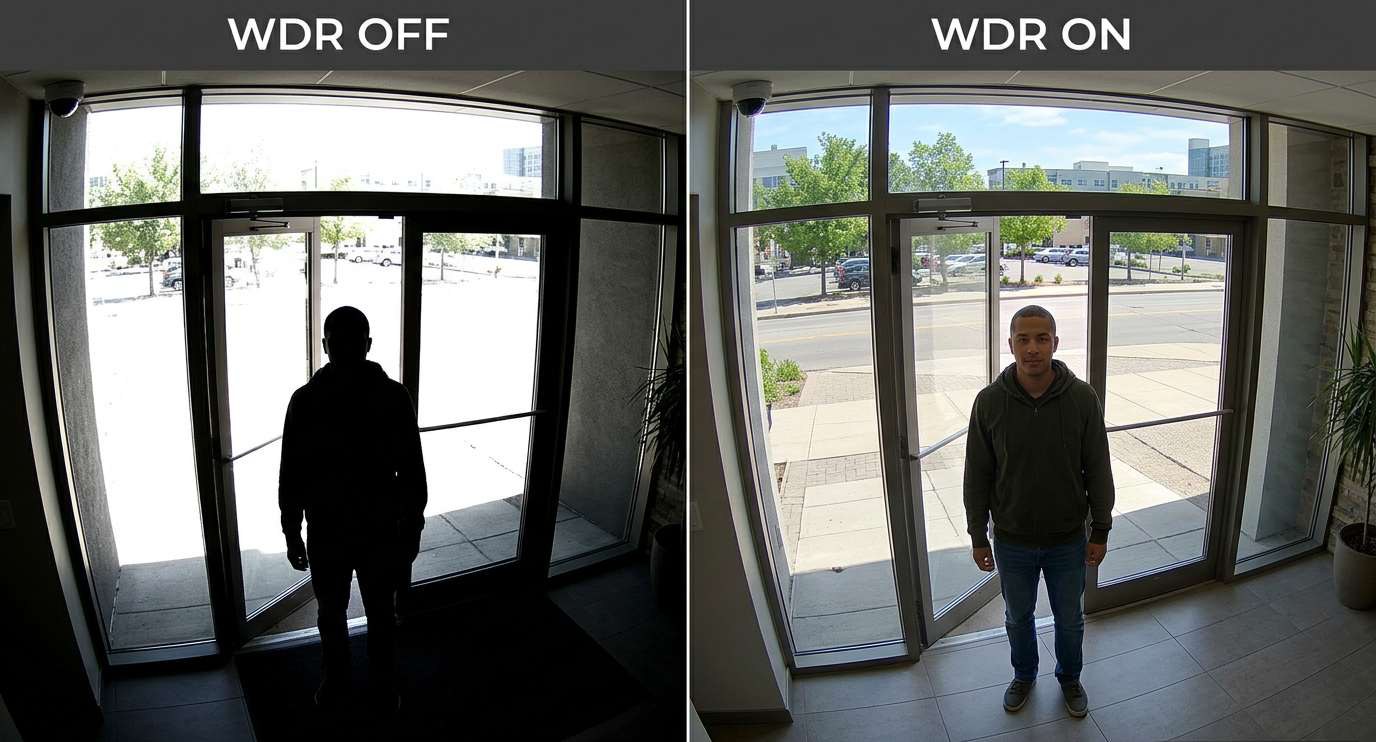 WDR OFF vs WDR ON
